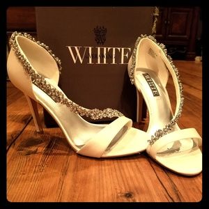 White by Vera Wang High Heels